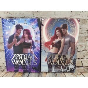 Zodiac Wolves Series Vol 1 & 2 Elizabeth Briggs Arcane Society Exclusive NEW HC